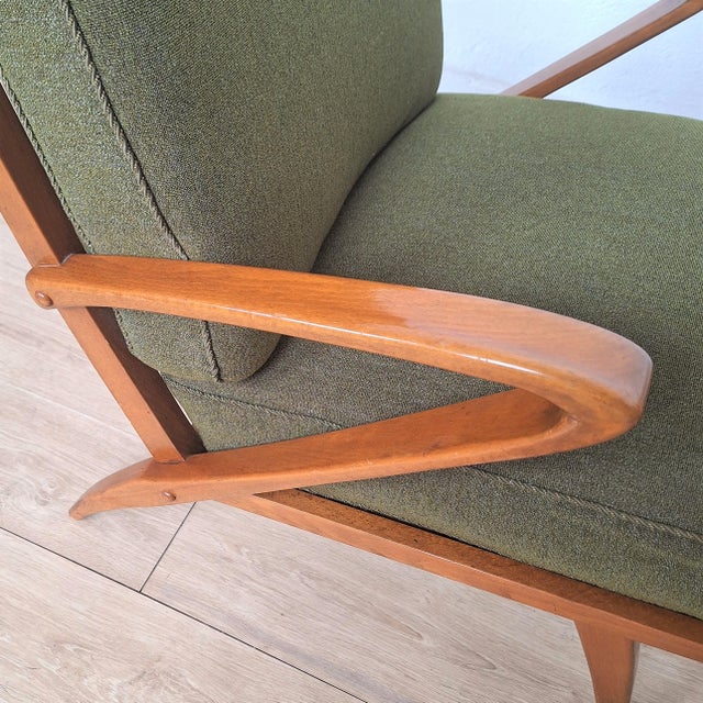 Armchairs by Guglielmo Ulrich for C.W.K. Möbel., 1940s, Set of 2 For Sale - Image 12 of 14