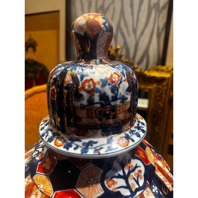 Mid 19th Century Set of 2, Mid 19th Century Ginger Jar For Sale - Image 5 of 5