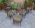 Mid-Century Modern Vintage Lightweight Chairs by Gio Ponti for Cassina, 1950s, Set of 6 For Sale - Image 3 of 8