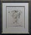 Jurgen Gorg 1990s "Gemini" Figurative Female Etching on Paper Hand Signed, Framed For Sale