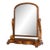 English Large Victorian Style Mahogany Footed Dressing Table Mirror, 1910s For Sale