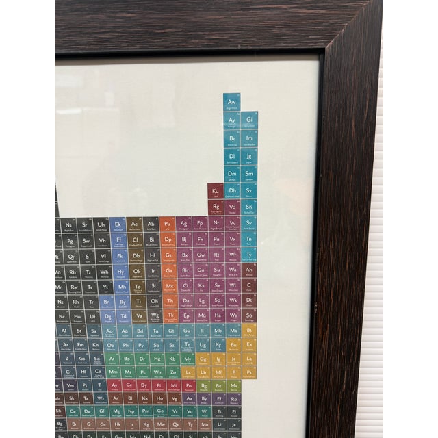 Original Print Periodic Table of Heavy Metals, Framed For Sale - Image 10 of 12