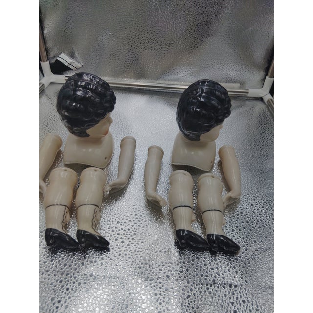 Vintage Art Deco Porcelain Doll Parts, Set of 10 For Sale - Image 11 of 12