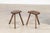 English Elm Cutler Stools, 1880s, Set of 2 For Sale - Image 3 of 12