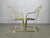 Gold Brass Dining Chairs by Gastone Rinaldi for Rima, Italy, 1970s, Set of 5 For Sale - Image 8 of 18