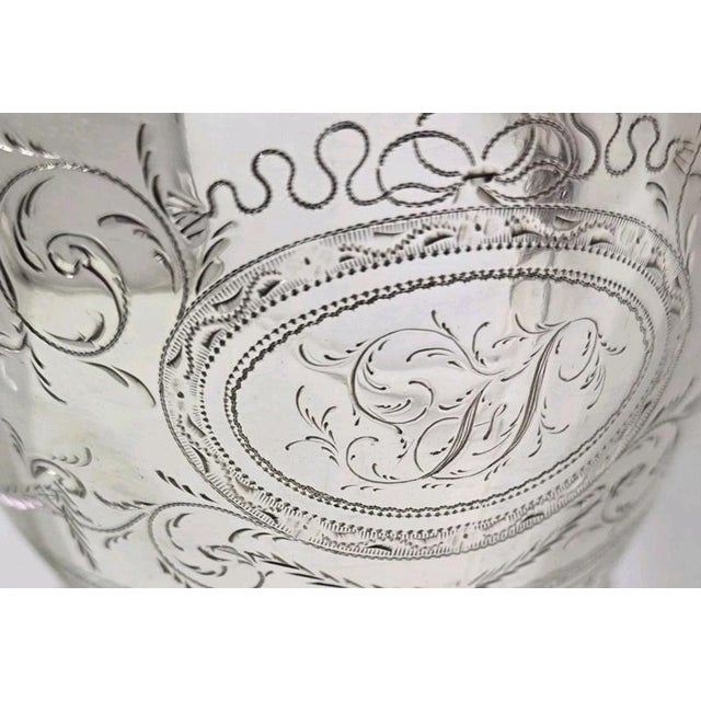 Antique George III Sterling Silver Cream Jug from Godbehere, Wigan & Boult, 1801 For Sale - Image 16 of 18