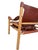 Vintage Sirocco Safari Chair in Patinated Cognac Leather and Oak by Arne Norell, Sweden, 1970s For Sale - Image 6 of 13
