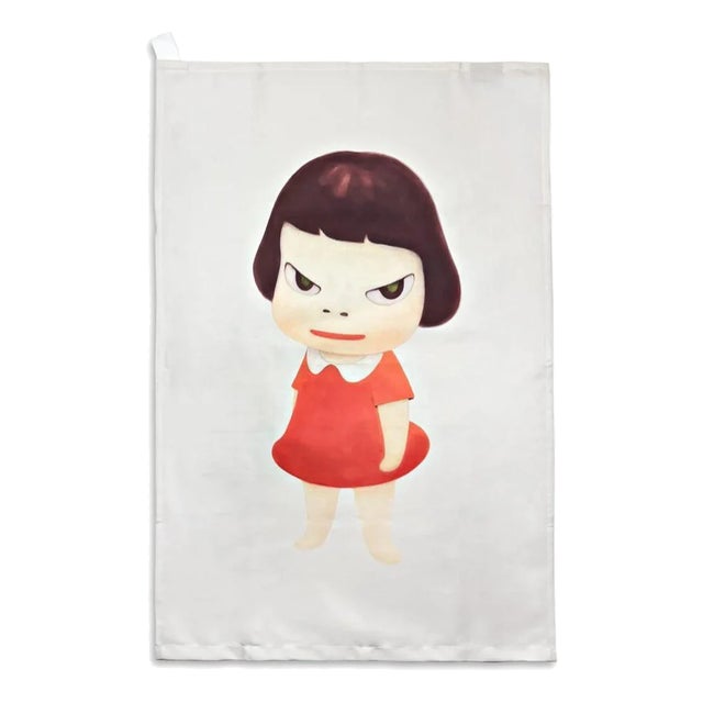 Missing in Action Tea Towel by Yoshitomo Nara, 2025 For Sale