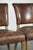Vintage Cowhide Leather and Wood Dining Chairs, Set of 4 For Sale - Image 11 of 16