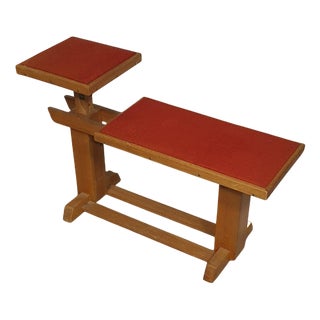 Shoe Store Bench, 1950s For Sale