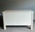 Wood Vintage Coastal Regency Style Cream Console Cabinet For Sale - Image 7 of 9