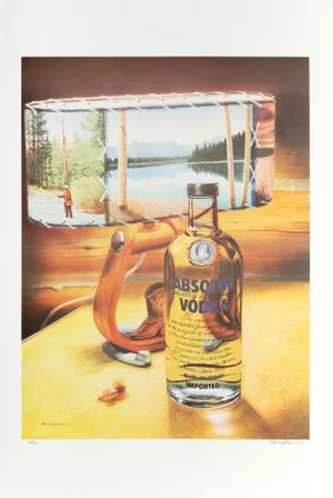 Absolut Statehood: Montana, Steve LaRance Lithograph
