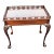 Council Craftsman Flame Mahogany Tea Table With Gallery Rail For Sale