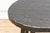 1990s Distressed Black Round Bedside Table For Sale - Image 5 of 8