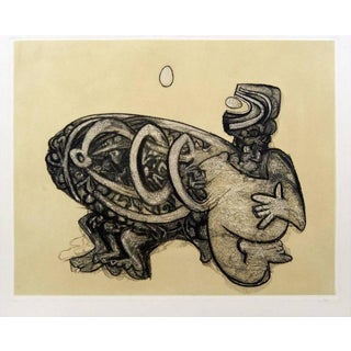 Sebastian Matta, The Eggs, 1970s, Etching and Aquatint For Sale