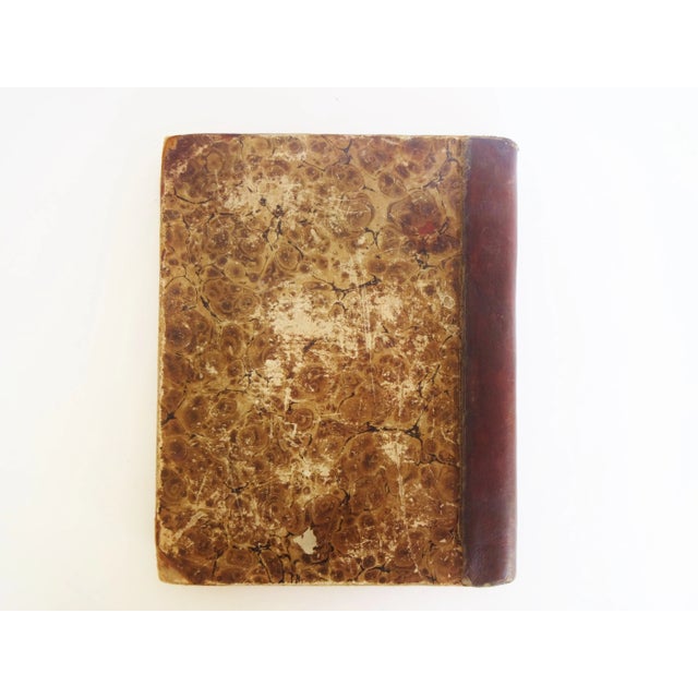 Vintage 1823 Harmonicon - Leather and Marbled Board Bound Collection of Music for Piano Solo and Voice With Piano Accompaniment For Sale - Image 9 of 10