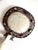 There is a dark spot on the mirror edge by the metal frame which is expected of such an old piece, it does not affect the...