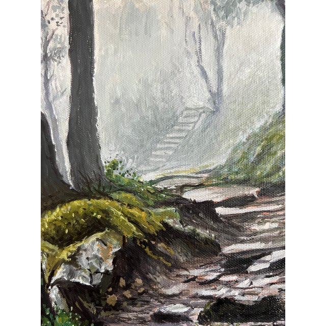 Contemporary Steve Schaaf "Into the Mist" For Sale - Image 13 of 18