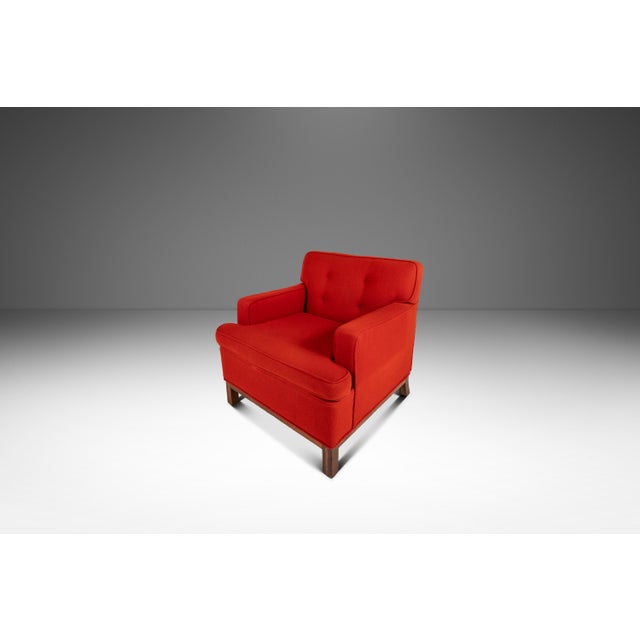 T.H. Robsjohn Gibbings Set of Two ( 2 ) Neoclassical Lounge Chairs After the Casa Encantada by t.h. Robsjohn-Gibbings for Peterson Studios, Usa, C. 1960s For Sale - Image 4 of 18