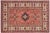 Bohemian Kazak Pink/Beige Wool Rug - 3'4''x4'10'' For Sale - Image 9 of 10