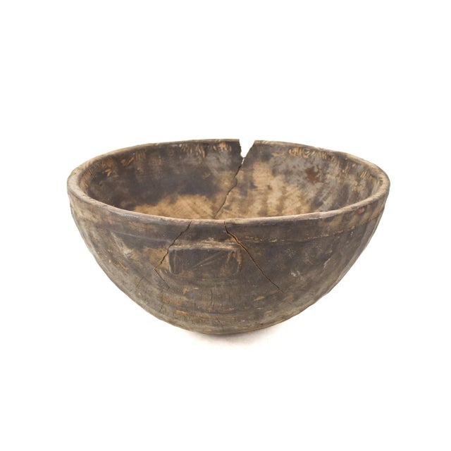 Early 20th Century Nupe Wood Bowl Nigeria For Sale In Denver - Image 6 of 7
