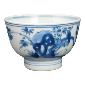 Chinese Kangxi Teacup Artemisia Mark 1622-1722