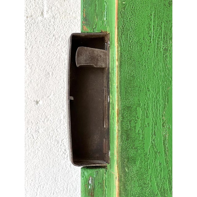 Antique Doors in Green, Set of 2 For Sale - Image 14 of 18