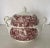 Beautiful red and white country scene soup tureen . Believed to be Johnson Brothers ,it’s the same blank they used in the...