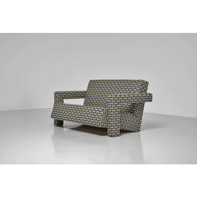 Utrecht Sofa attributed to Gerrit Thomas Rietveld for Metz and Co., Netherlands, 1960s For Sale - Image 3 of 14