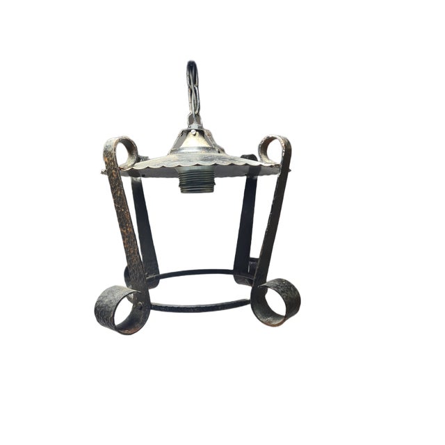 Brutalist Pendant Lamp, Poland, 1970s For Sale - Image 13 of 13