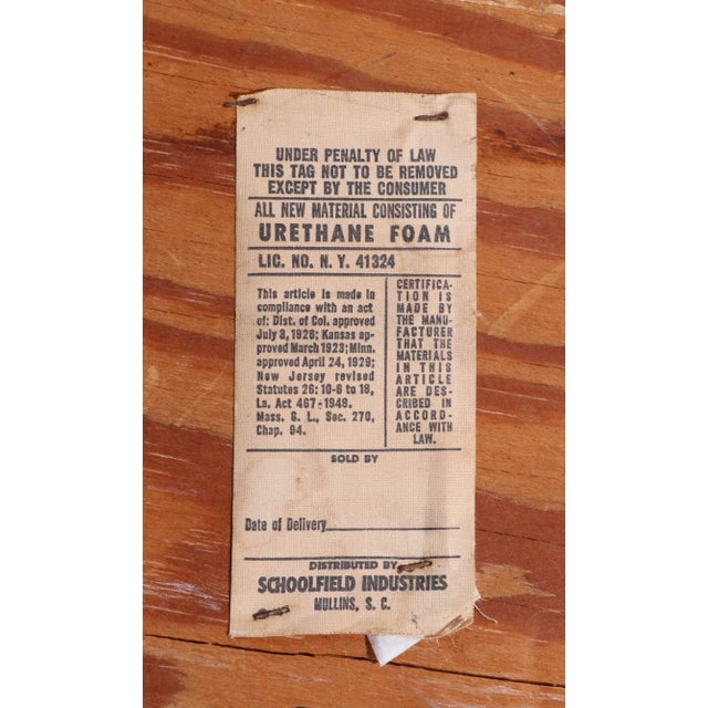 Ornamental & Decorative Materials Faux Bamboo Side Chair by Schoolfield Industries For Sale - Image 7 of 12