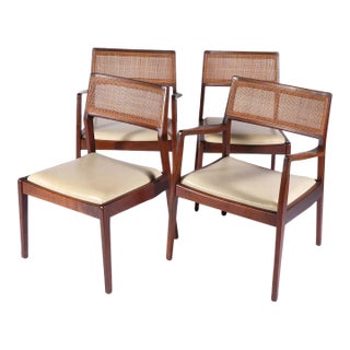 1950s Jens Risom Playboy Dining Chairs- Set of Four For Sale