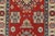Kazak Runner 2’8” X 9’5” Red Wool Tribal Hand-Knotted Oriental Rug For Sale - Image 9 of 13