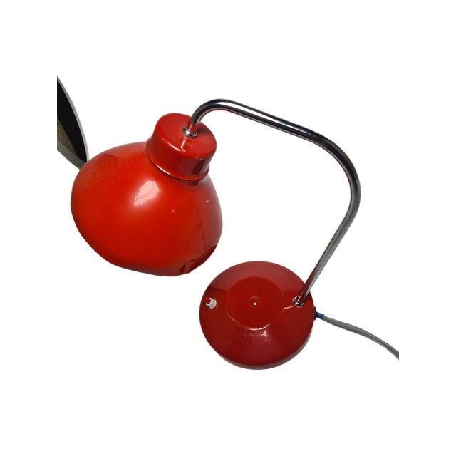 Mid-Century Modern Desk Lamp from Lidokov, Former Czechoslovakia, 1970s For Sale - Image 4 of 6