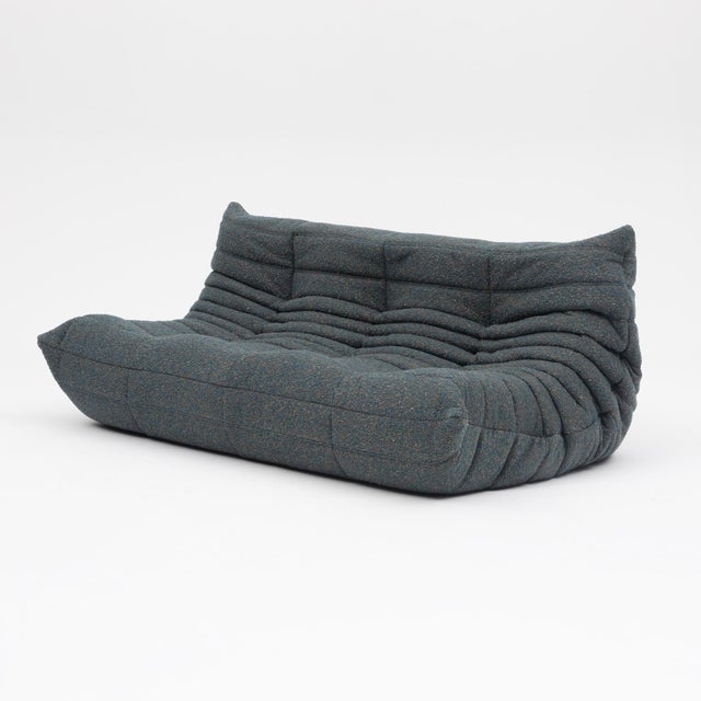 Vintage Ligne Roset Togo three-seater designed by Michel Ducaroy, sourced in Europe and restored by our in-house...