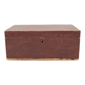 American 19th Century Painted Box