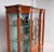 Gold Victorian Satinwood Inlaid Display Cabinet, 1880s For Sale - Image 8 of 17