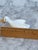 White 1960s Mid Century Modern Ceramic Duck Napkin Ring Holders - Pair For Sale - Image 8 of 10