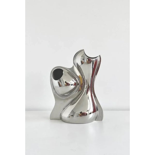 Silver Babyboop Ra06 Sculpture Vessels by Ron Arad for Alessi, 2002 For Sale - Image 8 of 12