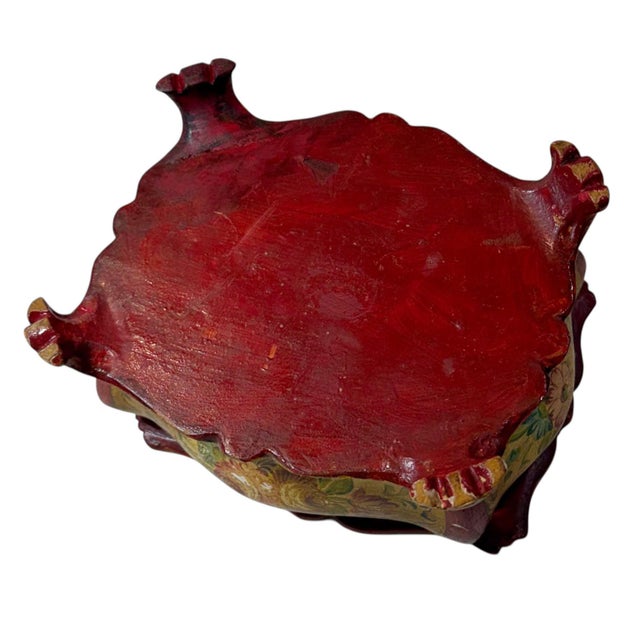 Early 20th Century Footed Venetian Box For Sale - Image 9 of 9