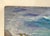 Paint Original Mid Century Impressionist Style Painting of Waves For Sale - Image 7 of 7