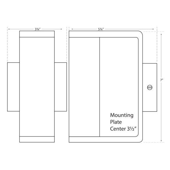 Visual Comfort Thomas O'Brien for Visual Comfort Signature David 7" Art Light in Hand-Rubbed Antique Brass with Bronze Shade For Sale - Image 4 of 4