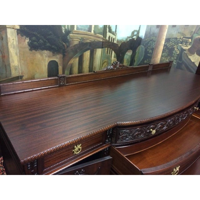 Antique Sideboard, Mahogany Buffet For Sale - Image 9 of 16