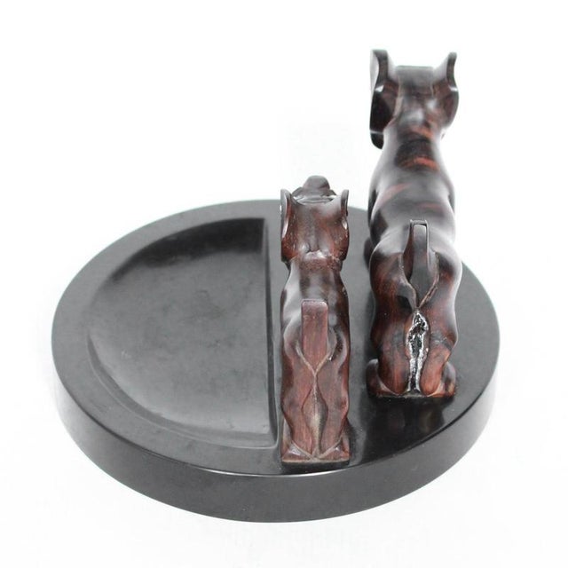1930s Vintage Dogs Vide Poche, 1930s For Sale - Image 5 of 11