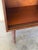 Brown Vintage Danish Rosewood Cabinet With Sliding Doors – Mid Century Modern Storage 1960s For Sale - Image 8 of 10