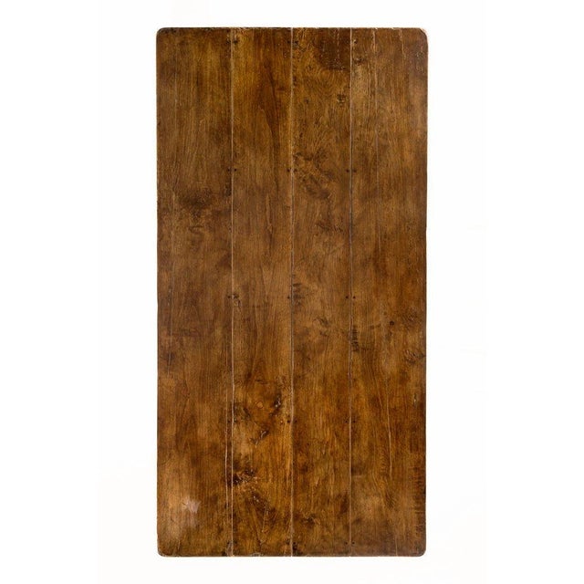 Farmhouse Farmhouse Table with Antique Finish by Inventia Design For Sale - Image 3 of 4