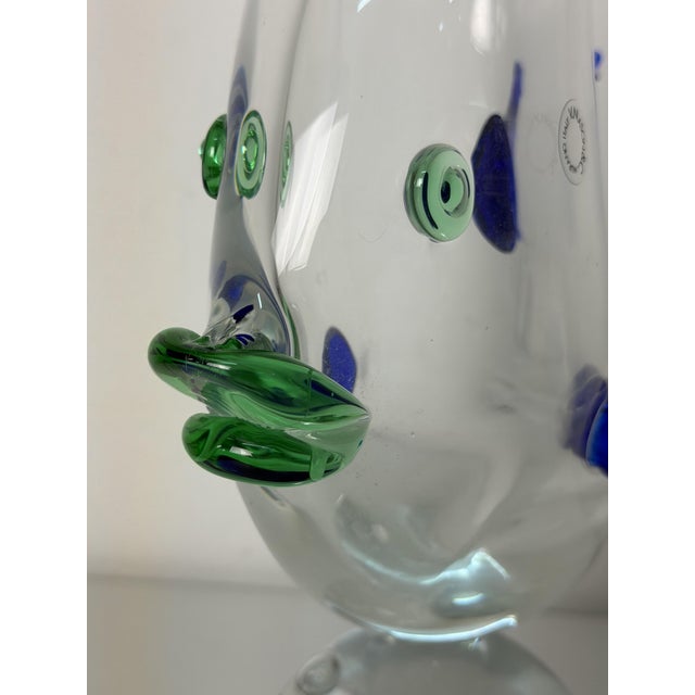 Large Murano Glass Sculpture Vase by V. Nason & C., 1960s For Sale - Image 9 of 16