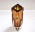 Large Faceted Amber and Clear Formia Sommerso Murano Glass Vase, Italy, 1970s For Sale - Image 12 of 18