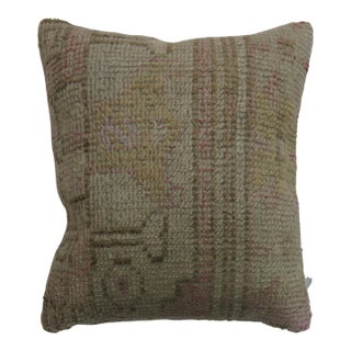 Soft Pink Oushak Pillow For Sale