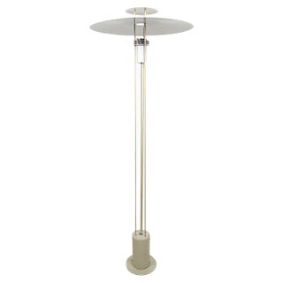 Mid-Century Modern White Steel Floor Lamp from Frandsen For Sale